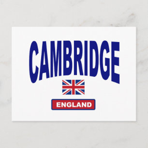 Cartão Postal Cambridge Inglaterra