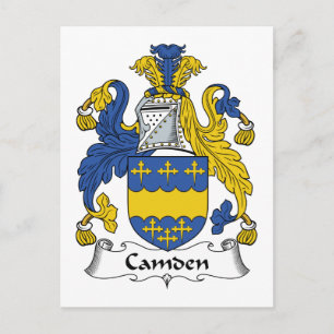 Cartão Postal Camden Family Crest