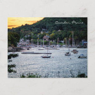 Cartão Postal Camden Harbour Sunset