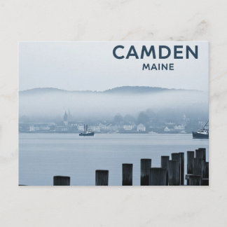 Cartão Postal Camden Maine Travel