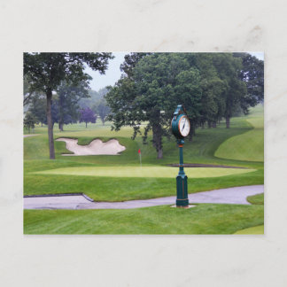 Cartão Postal Camel Sand Trap, Medinah, Illinois, Curso de Golfe