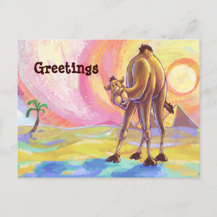 Cartão Postal Camel Stationery