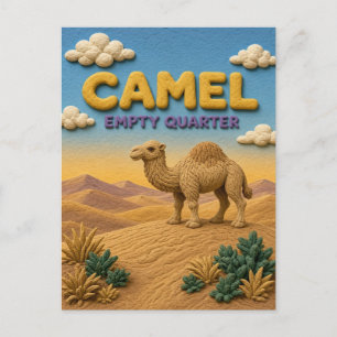 Cartão Postal Camelo Quarto Vazio Moderno KlayKoo
