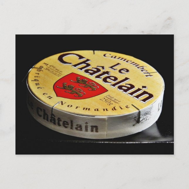 Cartão Postal Camembert Cheese Box (Frente)