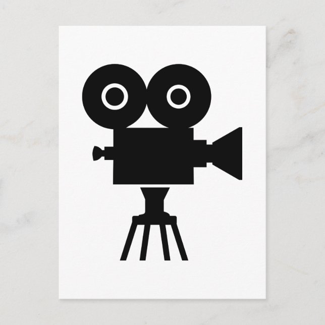 Cartão Postal Câmera de cinema (Frente)