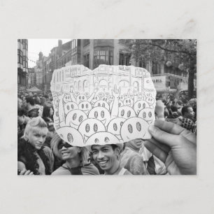 Cartão Postal Câmera De Lápis -