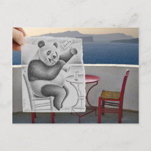 Cartão Postal Câmera De Lápis - Solitário