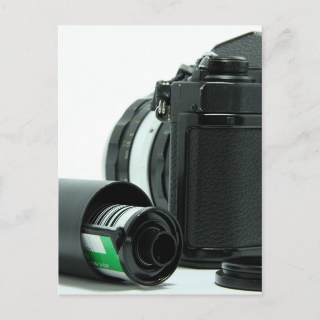 Cartão Postal Câmera e Filme (Frente)