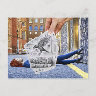 Cartão Postal Câmera Pencil Vs - Coroa