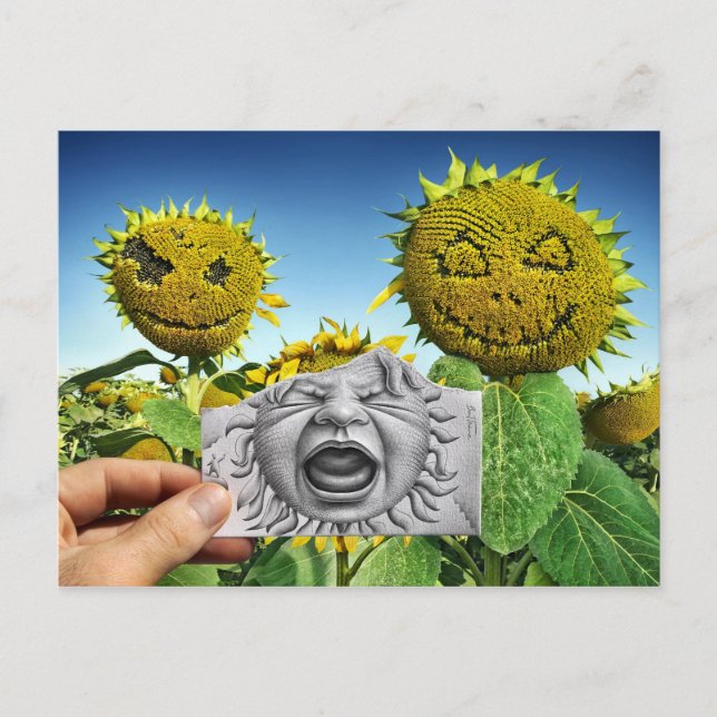 Cartão Postal Câmera Pencil Vs - Gritar Bebê (Frente)
