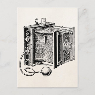 Cartão Postal Câmera Vintage - Fotografia de câmeras antigas