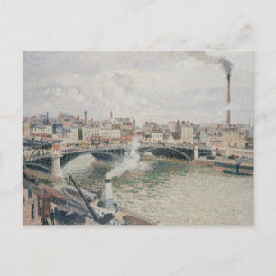 Cartão Postal Camille Pissarro - Manhã, Um Dia Sobrecarregado, R