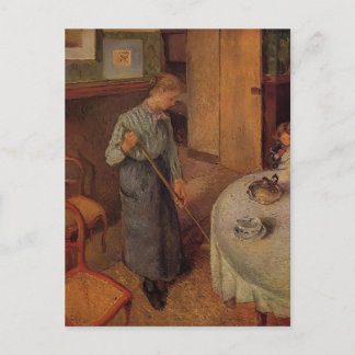 Cartão Postal Camille Pissarro - O Pequeno País Maid