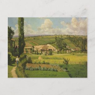Cartão Postal Camille Pissarro Paysage aux Patis, Pointoise