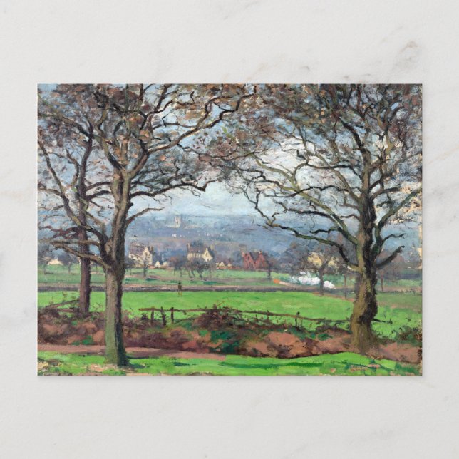 Cartão Postal Camille Pissarro Perto De Sydenham Hill (Frente)