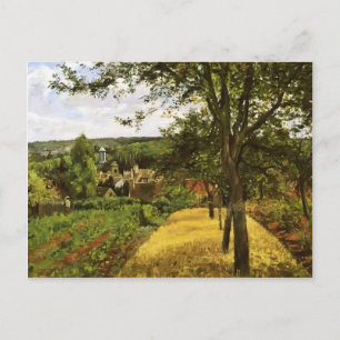 Cartão Postal Camille Pissarro - Pomares em Louveciennes