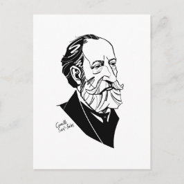 Cartão Postal Camille Santo-Saëns