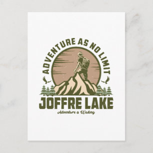 Cartão Postal Caminhada Retro Joffre Lake