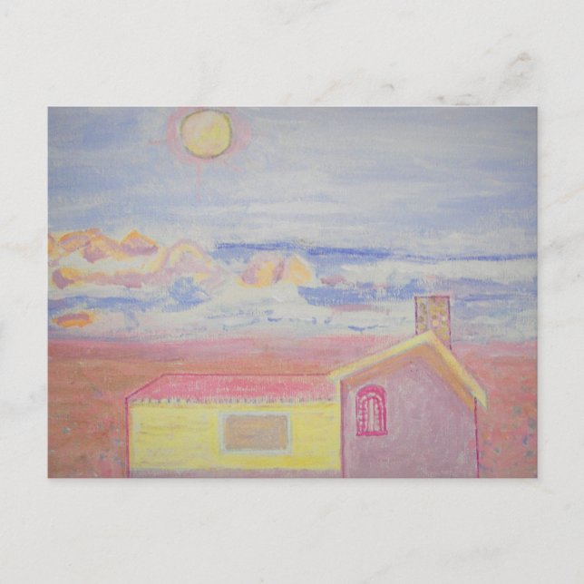 Cartão Postal Caminhando descalço (Frente)