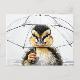 Cartão Postal “Caminhando na Chuva”