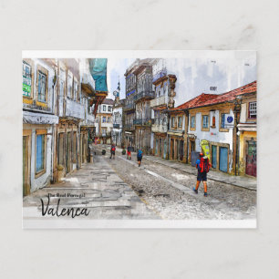 Cartão Postal Caminhando pela Europa - Valenca, Portugal