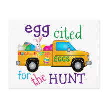 Caminhão Colorido de Caça de Ovo de Páscoa