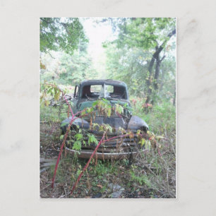 Cartão Postal Caminhão de Bebidas Antigas