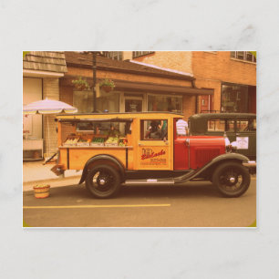 Cartão Postal Caminhão de Comida Clássico