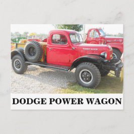 Cartão Postal Caminhão de Dodge do vintage