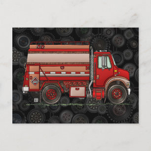 Cartão Postal Caminhão de Tanque Gelado