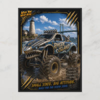 Caminhão Monstro Off Road Rhode Island Arte
