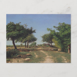 Cartão Postal Caminho através das macieiras