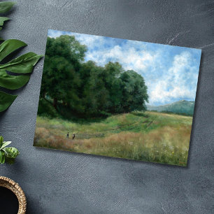 Cartão Postal Caminho Cênico do Campo - Design de Paisagem Vinta