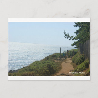 Cartão Postal Caminho costeiro Nevez BRETANHA