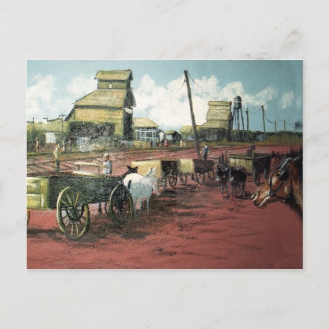 Cartão Postal Caminho de ferro (Frente)