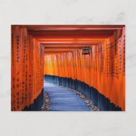 Cartão Postal Caminho de Fushimi Inari-Taisha Shrine