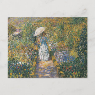 Cartão Postal Caminho do Jardim   Frederick Carl Frieseke