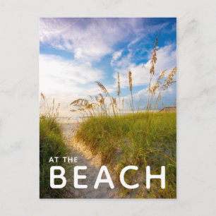 Cartão Postal Caminho para a praia
