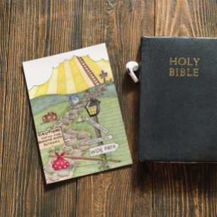 Cartão Postal Caminho para o Cartão-postal multiinspiracional