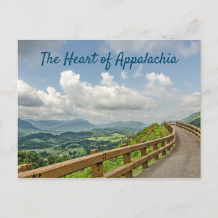 Cartão Postal Caminho Pavado com Caminhos de Madeira