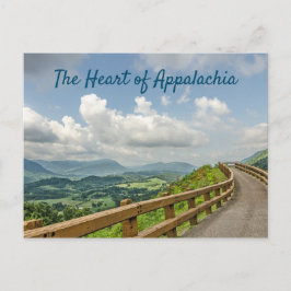 Cartão Postal Caminho Pavado com Caminhos de Madeira