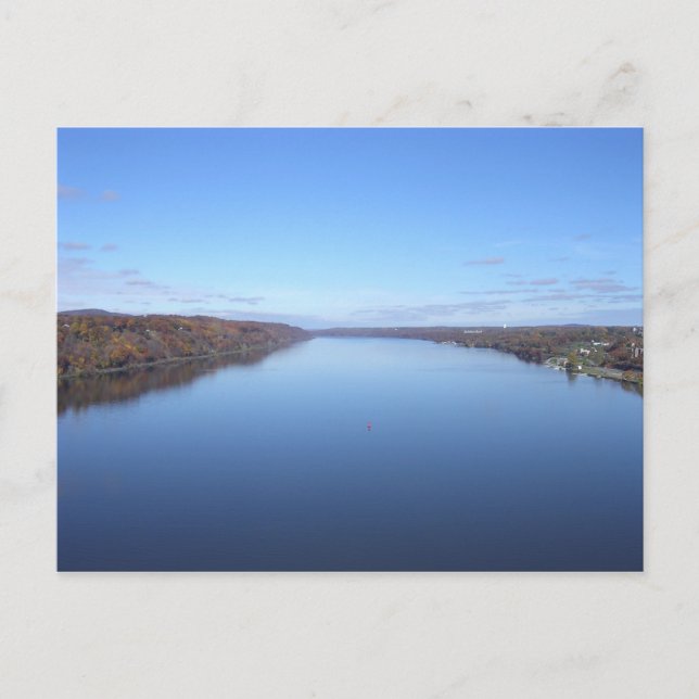 Cartão Postal Caminho pelo Hudson (Frente)