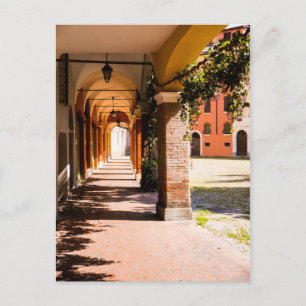 Cartão Postal Caminho Romântico em Modena Bonito, Itália