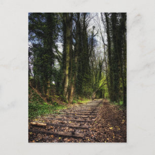 Cartão Postal Caminhos de Ferro Abandonados HDR