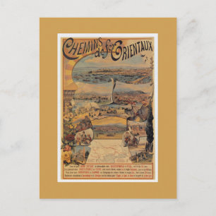 Cartão Postal Caminhos de ferro orientais dos anos 90 para Const