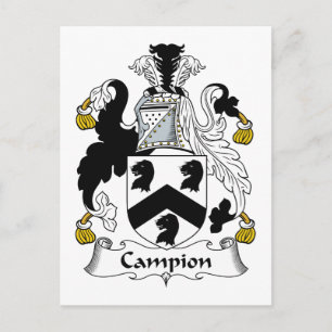 Cartão Postal Camion Family Crest