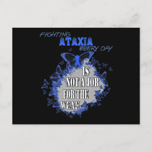 Cartão Postal Camisa de Sensibilização Ataxia22