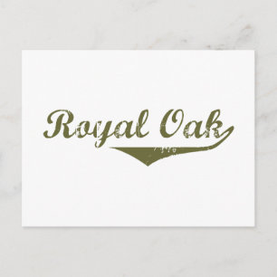 Cartão Postal Camisas da Revolução Real do Oak