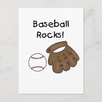 Cartão Postal Camisas de baseball e presentes