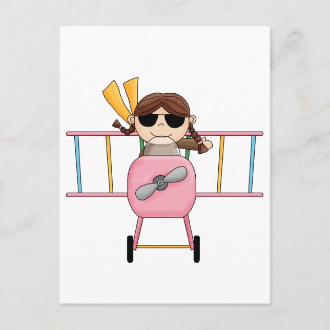 Cartão Postal Camisas e presentes do piloto (Frente)